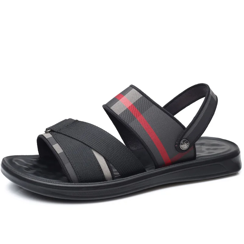 spesifikasi Apakah Sandal Pria Oxford Kain 2021 Musim Panas Baru Lateks Pijat Pad Bawah Lembut Kasual Nyaman Memakai Sandal