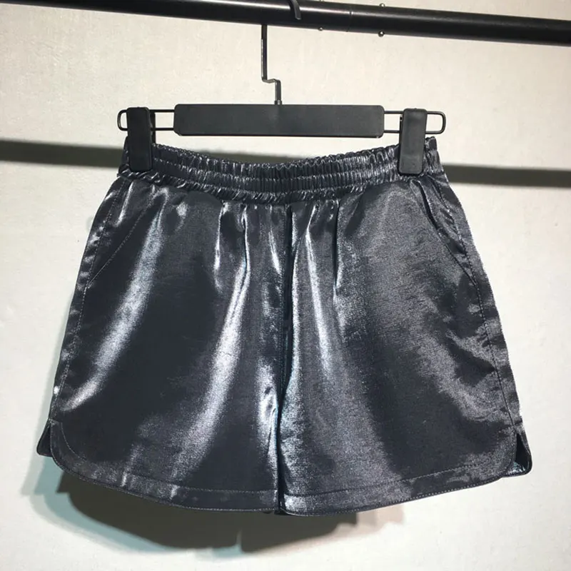 2019 Шорты розовые бархатные короткие feminino модные сексуальные облегающие