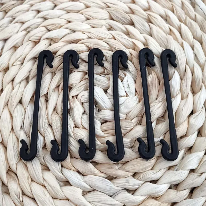 50pcs Self-locking Plant Support Vines Fastener Stand Tied Buckle Hook Vegetable Grafting Clips Agriculture Tools | Дом и сад