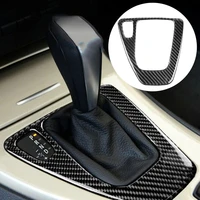 left car auto gear shift panel sticker with fragrance tablet for bmw e90 e92 e93
