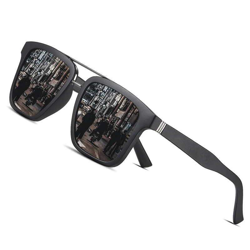 Мужские солнцезащ. Очки для вождения AOFLY черно красные солнцезащитные очки с