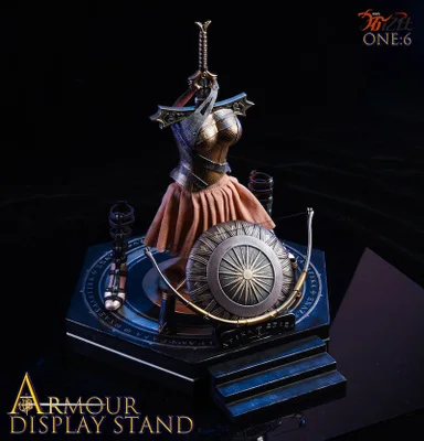 Training Armor Stand Коллекционная 1/6 Женская фигурка воин сцена аксессуары боец боевые доспехи/тренировочная Броня с доспехами дисплей Статуэтка - Цвет: Training Armor Stand