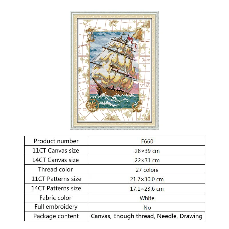 Набор для вышивки крестиком Joy Sunday наборы нить DMC рукоделие 14ct 11ct Aida ткань