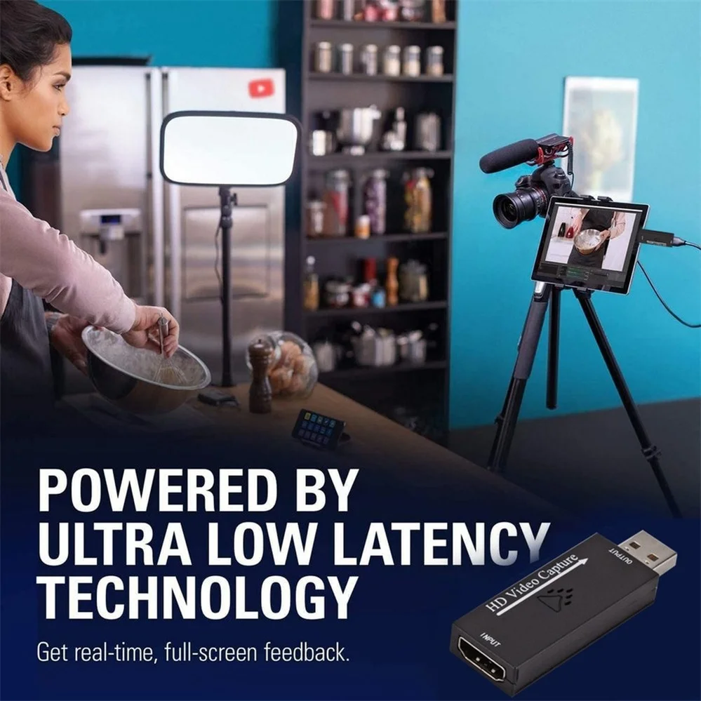 PzzPss Mini HD 1080P HDMI к USB 2 0 Карта видеозахвата игровая запись коробка для компьютера