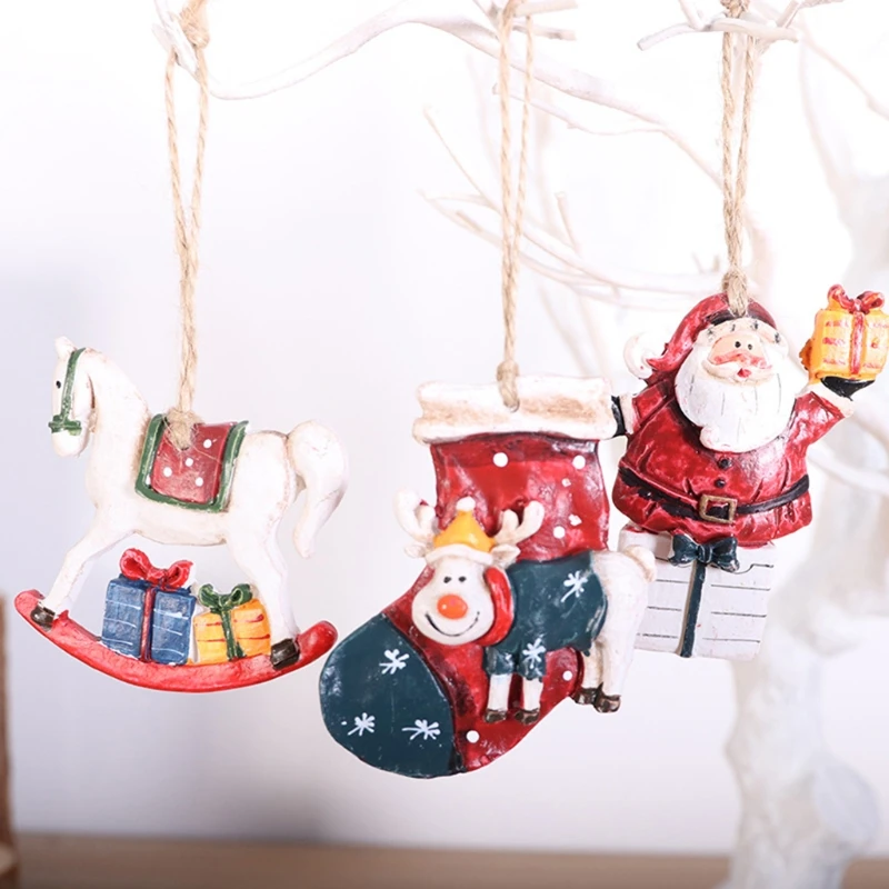 

Exquisite Christmas Doll Ornaments Pendant Hanging Decoration Christmas Hanger Gift Holiday Party Supplies