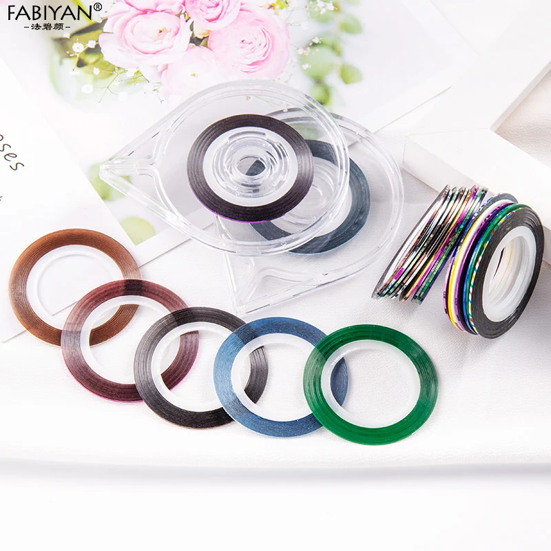 Рулоны ленты для дизайна ногтей 2 шт.|Стикеры и наклейки| |