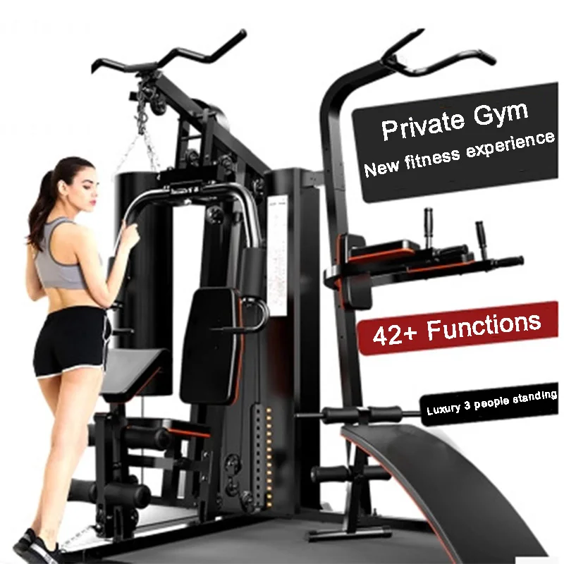 

Three-station Comprehensive Machine 213kg HomeGym Mmultifunctional Training Device Butterfly Clip Chest Strength Training Device