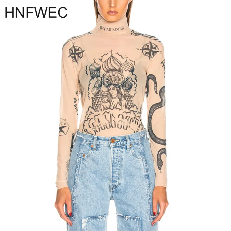 Женская Осенняя футболка с длинным рукавом высокие обтягивающие трикотажные