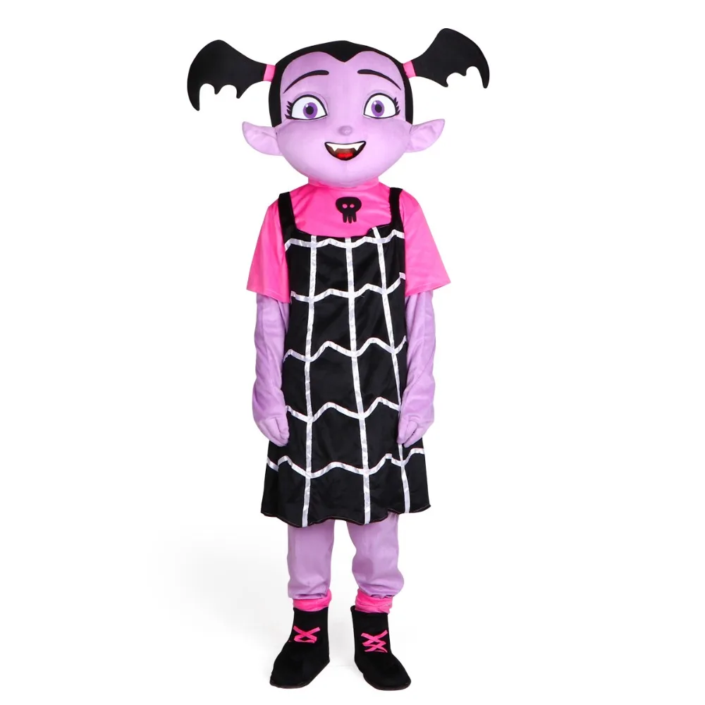 

Vampirina mascot costume great professional quality girl vampire mascot Fancy party dress Cosplay theme mascotte carnival Suit