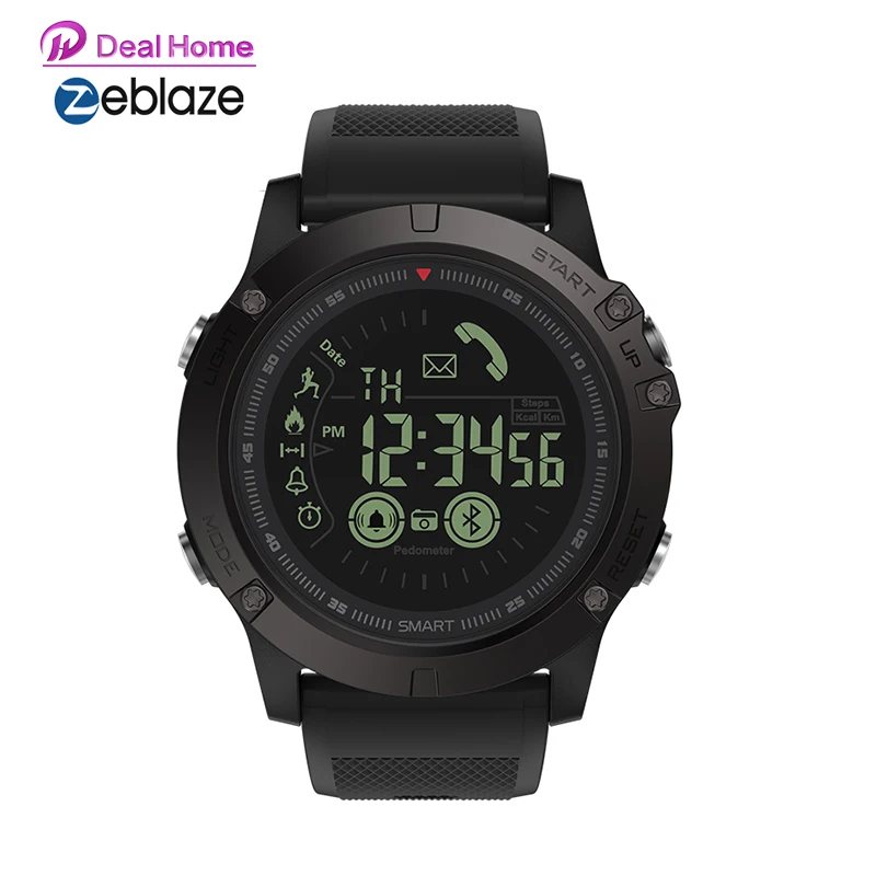Новые флагманские прочные Смарт часы Zeblaze VIBE 3 610 мАч IP67 водонепроницаемые 1 24
