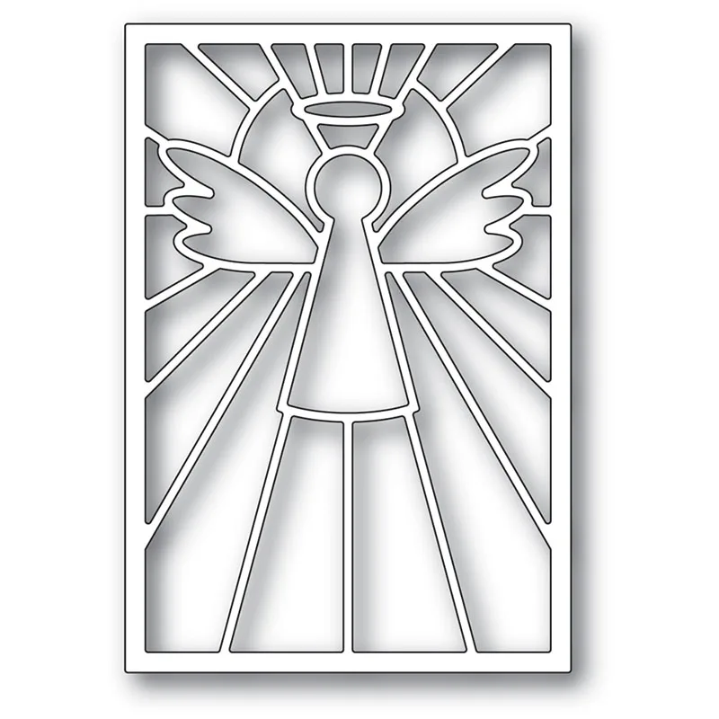 

Стеклянный Ангел для резки металла, Новый Diy рельефный шаблон, скрапбукинг, штампы для изготовления открыток 2021