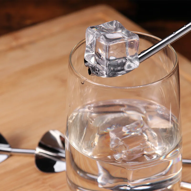 6pcs Stainless Steel Heart Shape Metal Drinking Straw Reusable Straws Cocktail Spoons Set for Home Party Wedding Decoration | Дом и сад