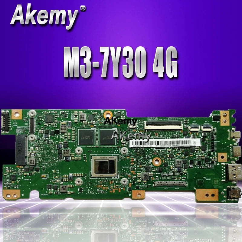 

Akemy UX330CA материнская плата для ноутбука For Asus UX330CAK UX330CA UX330C Mianboard M3-7Y30 4G RAM