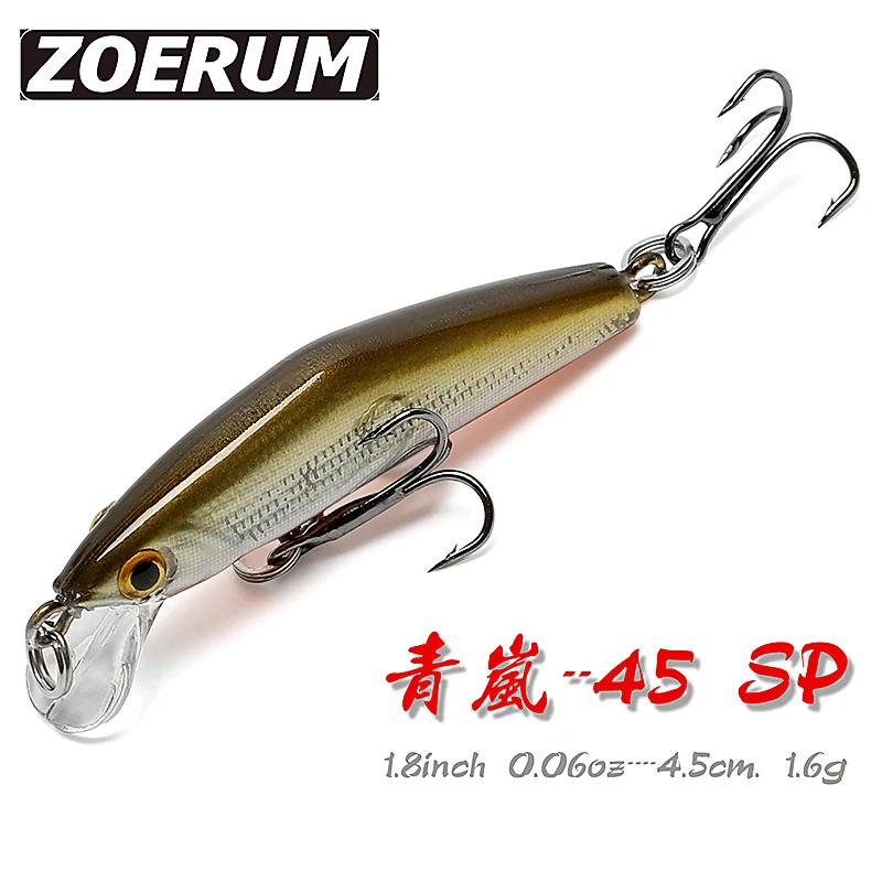 Мини Тонущий Воблер для рыбалки блесна Япония Jerkbait наживка соленой воды гольян