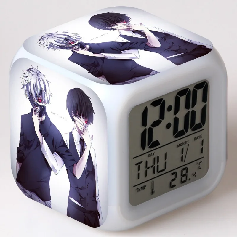 

Токийский Гуль, фигурки, игрушки, светодиодный красочный фонарик, будильник, манга, аниме, экшн-фигурки и игрушки