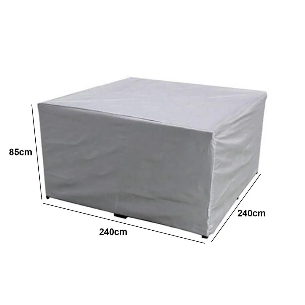

6 Sizes Outdoor Furniture Covers Water Rain Snow Dust Wind-Proof Anti-UV Oxford Fabric Garden Lawn Patio Furniture Covers