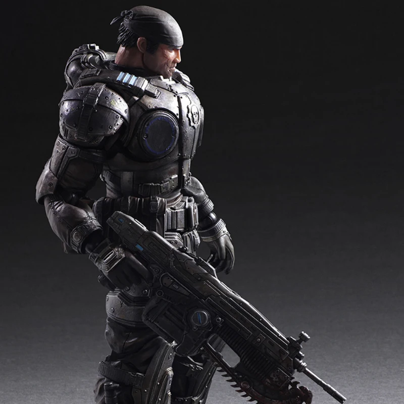 Фигурка PA Marcus Fenix в наличии игровое искусство gear of War куклы-модели игрушки |