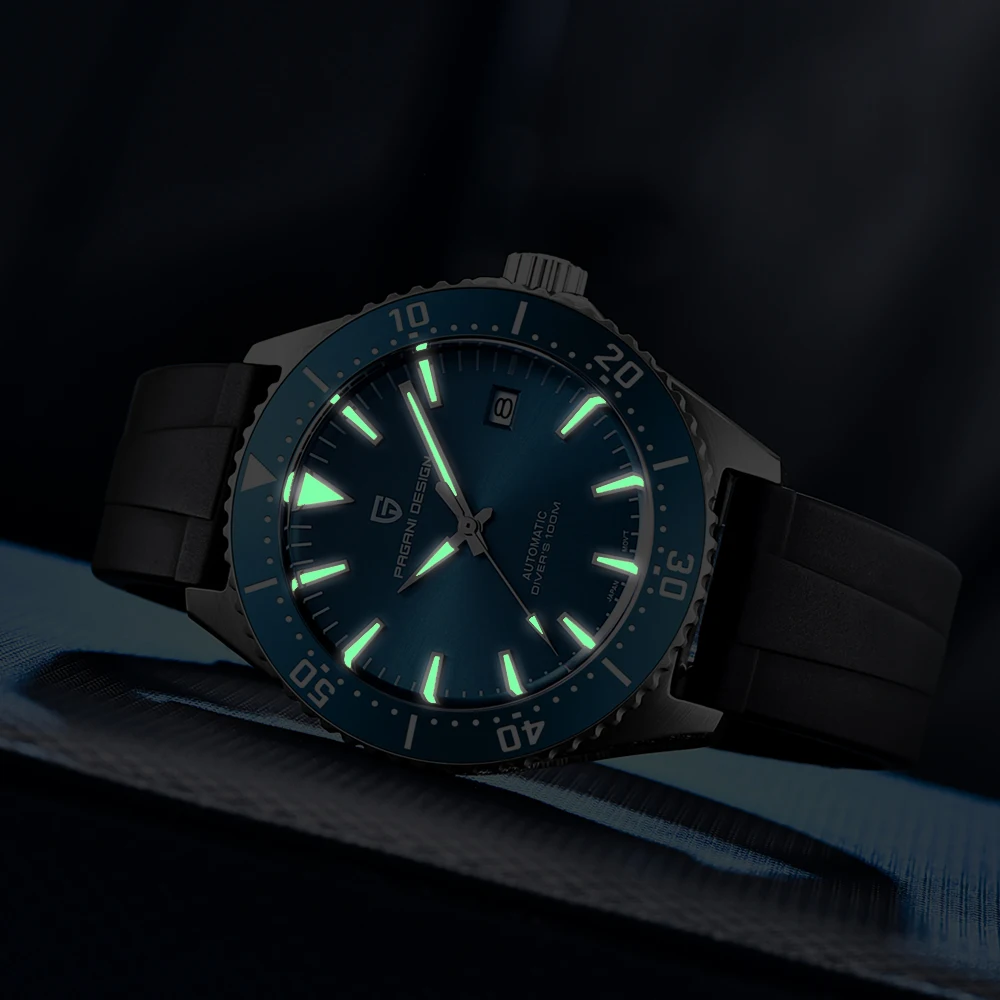 

PAGANI DESIGN Top Brand Sapphire NH35A Movement Stainless Steel Men Automatic Watch Waterproof Sports Mechanical Watch