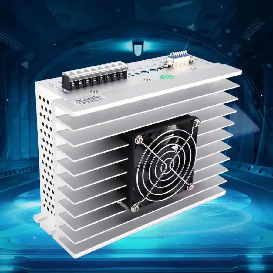 AC 110 220V сервопривод 0.7A 7A 3 фазы Драйвер шагового двигателя 200 кппс контроллер