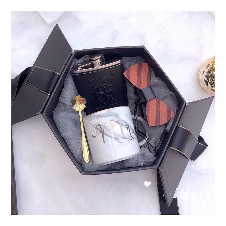 Возвращаемый подарок на свадьбу сувениры роскошный подарочный набор галстук