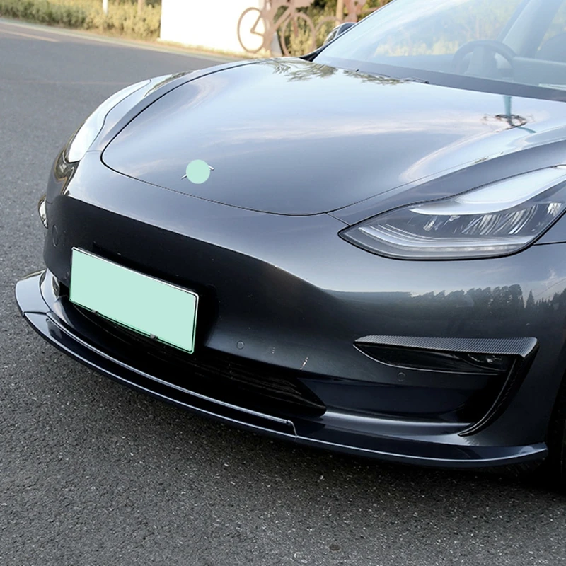 Комплект переднего бампера из АБС-материала для корпуса модель Tesla 3 седан