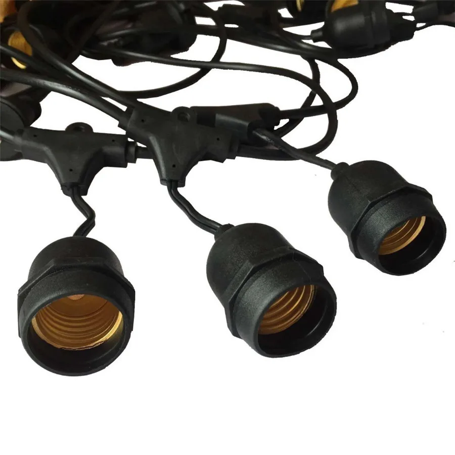 

5/10/15LED S14 Commercial Grade Outdoor LED String Light Garden Holiday Wedding Villa Hotel Party Garland Light
