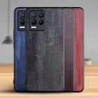 Чехол для OPPO Realme 8 Pro, роскошный винтажный с узором древесной коры кожаный чехол для телефона oppo realme 8 pro, чехол Coque