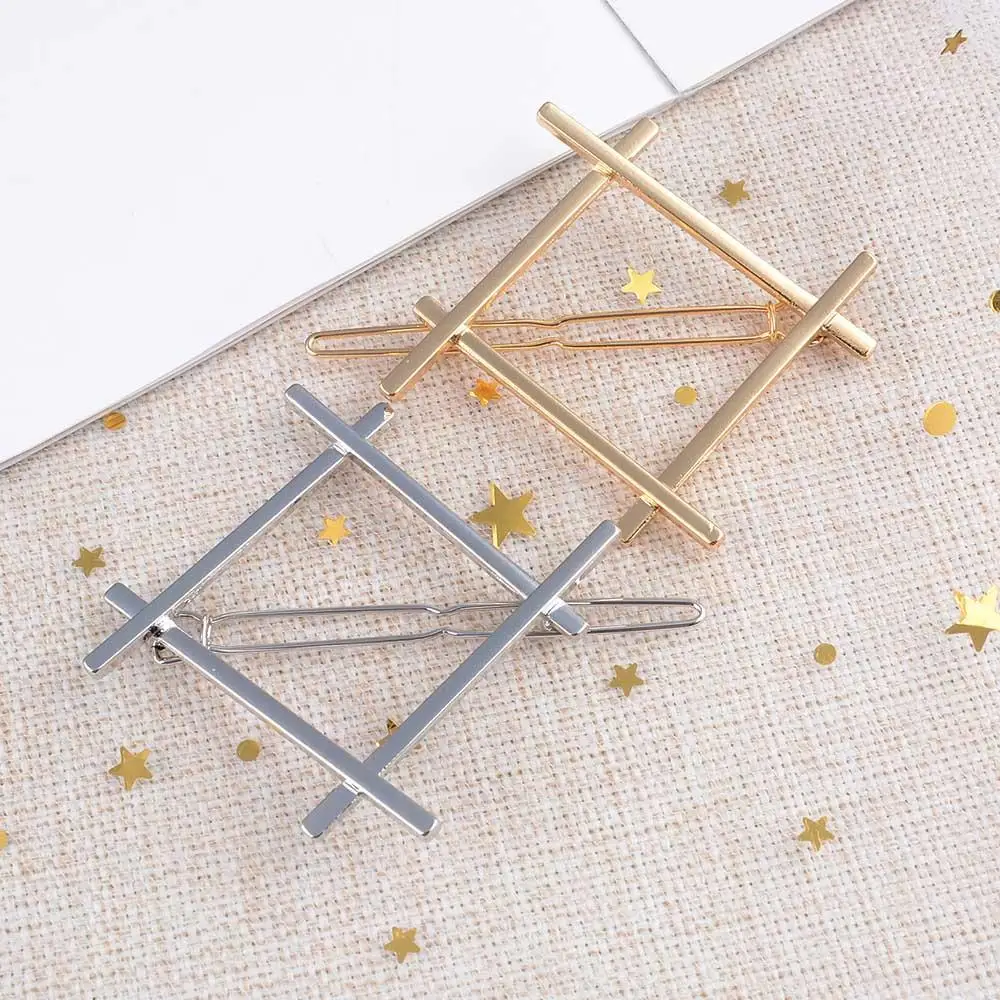 

Женская обувь для девочек заколки в виде геометрических фигур Милая заколка для волос нежный Инструменты для укладки волос Аксессуары Ювел...