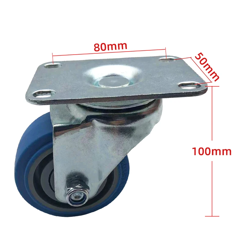 Промышленные вращающиеся ролики с тормозом колеса для груза большой нагрузкой