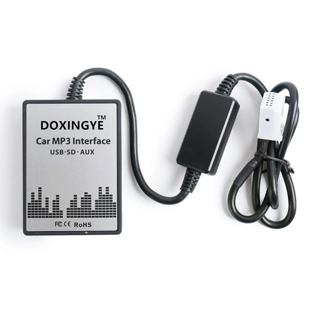 DOXINGYE USB SD AUX Автомобильный MP3 плеер Музыкальный радиоприемник адаптер для замены CD