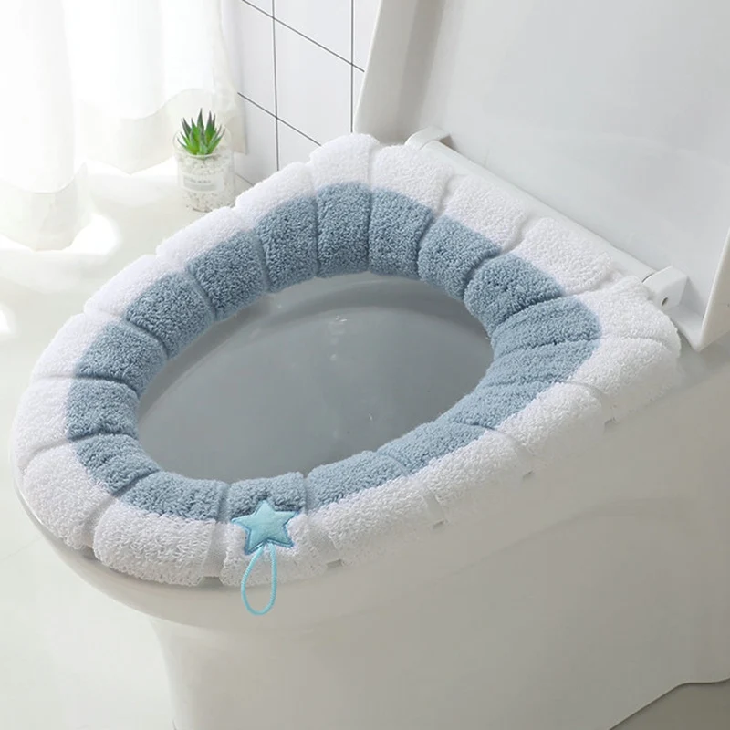 

Теплый акриловый коврик для унитаза