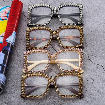 

Classic fashion sunglasses new retro exaggerated square glasses popular sunglasses for men and women in Europe and America