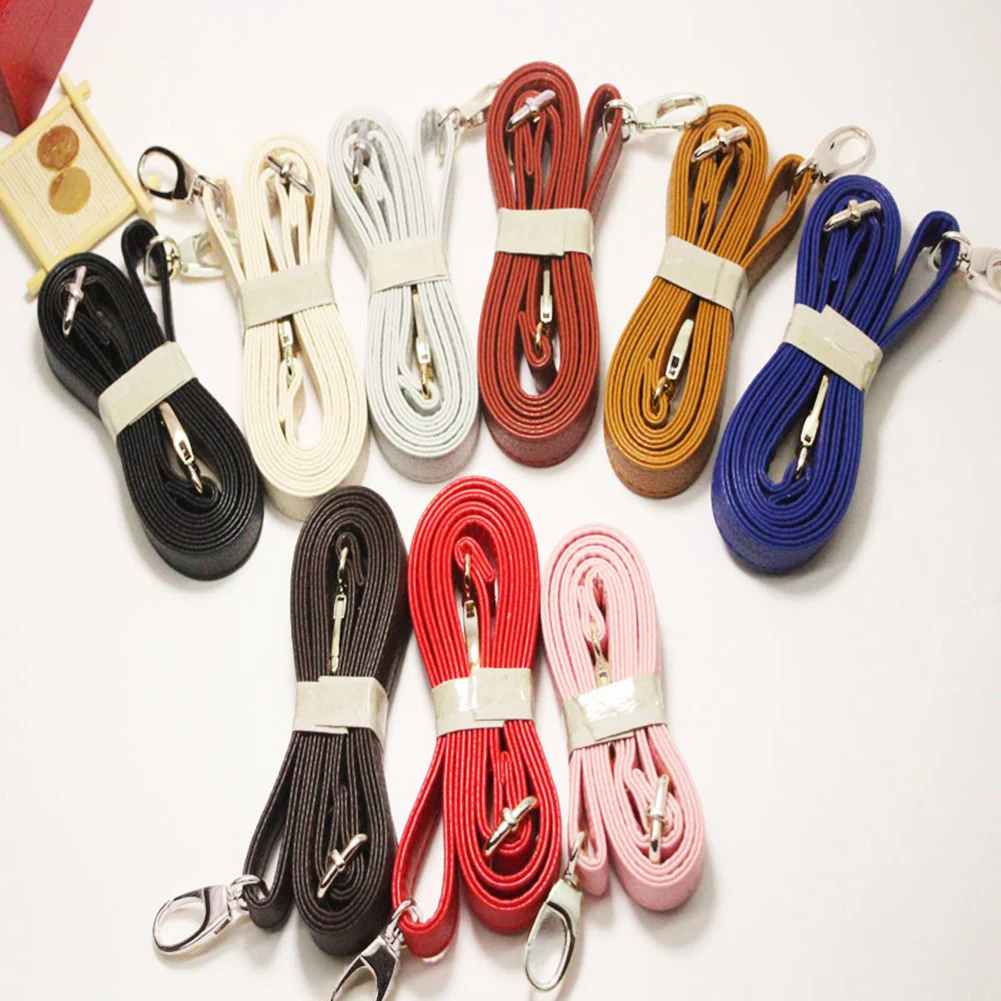 

New 140cm Long PU leather Shoulder Bag Strap DIY Purse Handle Adjustable Handbags Belts Strap Replacement Bag Accessories