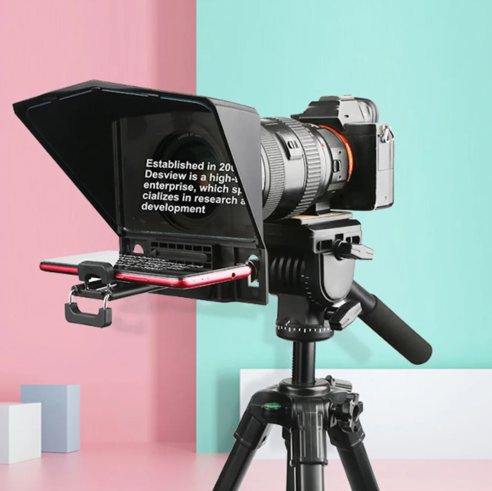 Смартфон Bestview T2 телесуфлер для камеры Sony Canon Nikon Цифровая зеркальная фотокамера