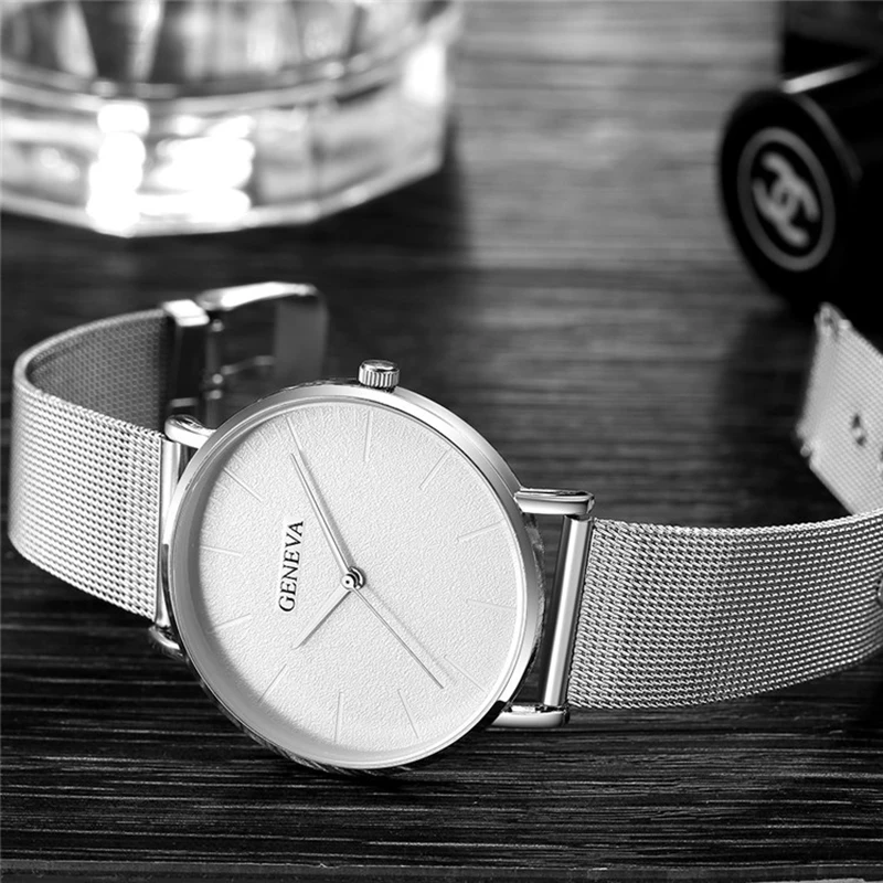 

Luxury Quartz Ultrathin Leisure Stainless Steel Dial Leather Band Wrist Watch Men Watches relogio masculino Cool montre homme