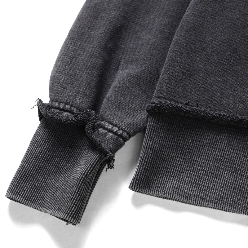 HEYGUYS популярные мужские свитшоты с эффектом потертости модный фирменный