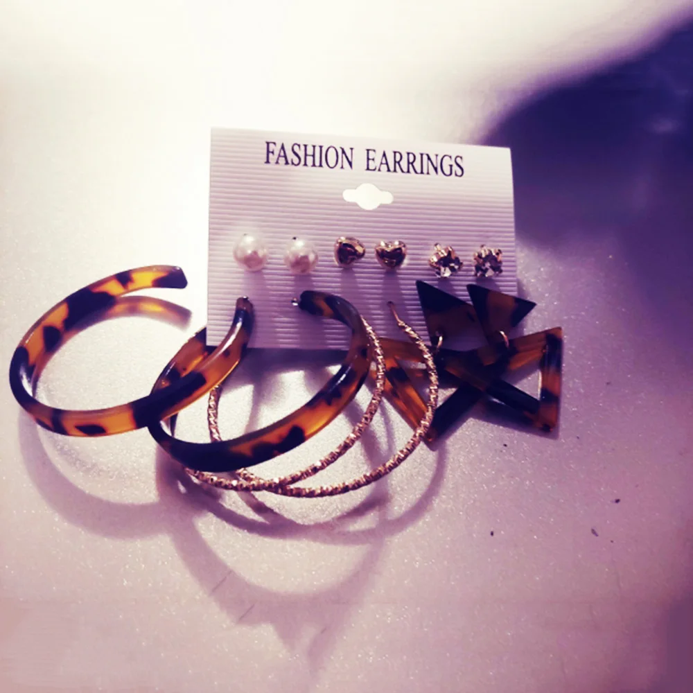 Модные серьги с кисточками набор для женщин и девочек богемные акриловые