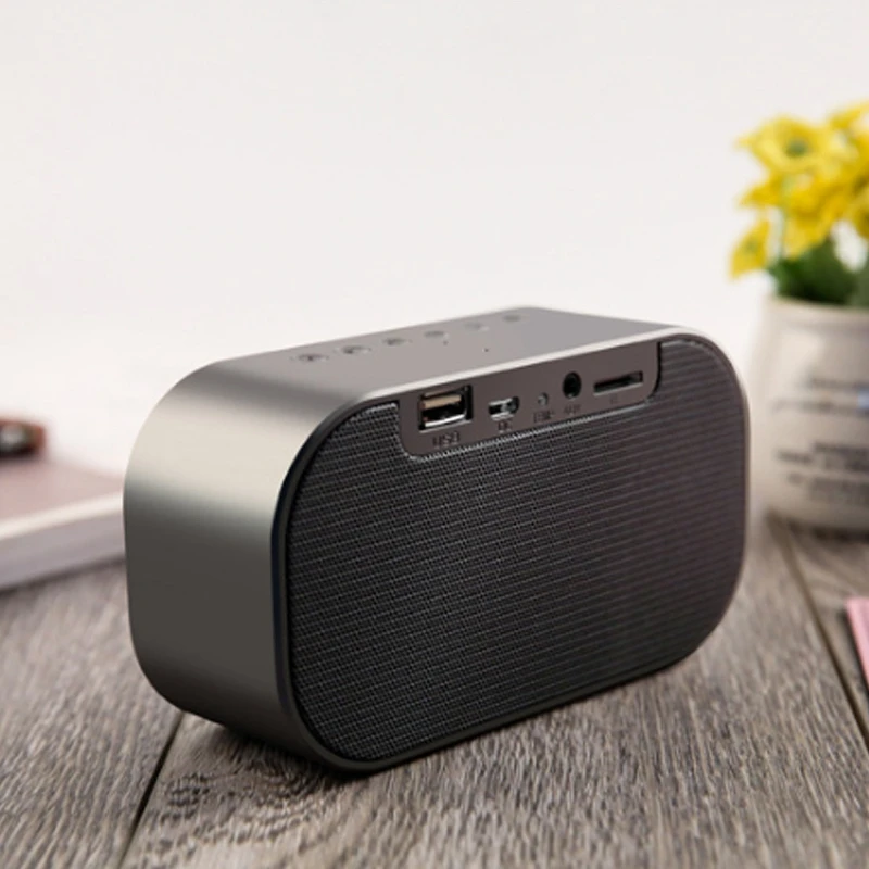 Лидер продаж светодиодный Будильник с Fm радио беспроводной Bluetooth динамик