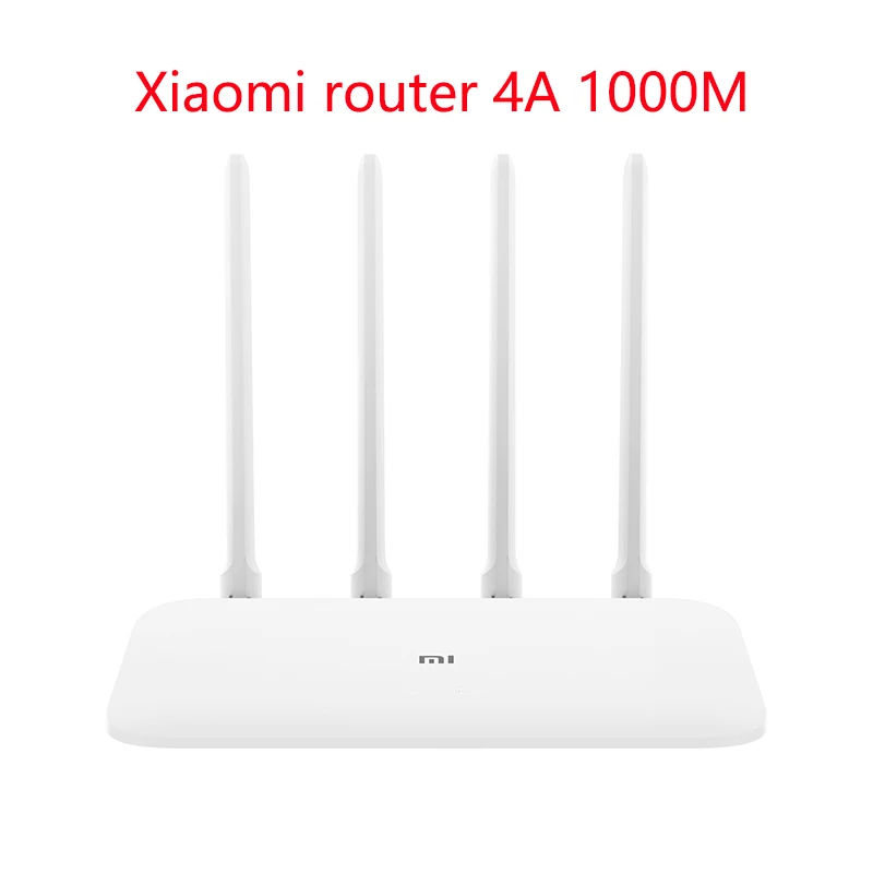 Оригинальный роутер xiaomi версии 4A1000M двухъядерный процессор порт Gigabit Ethernet