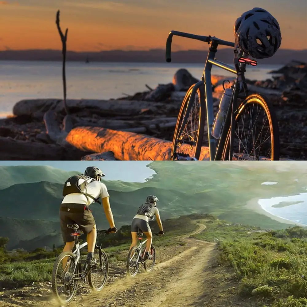 Велосипедный фонарь светодиодный задний на подседельный штырь несколько