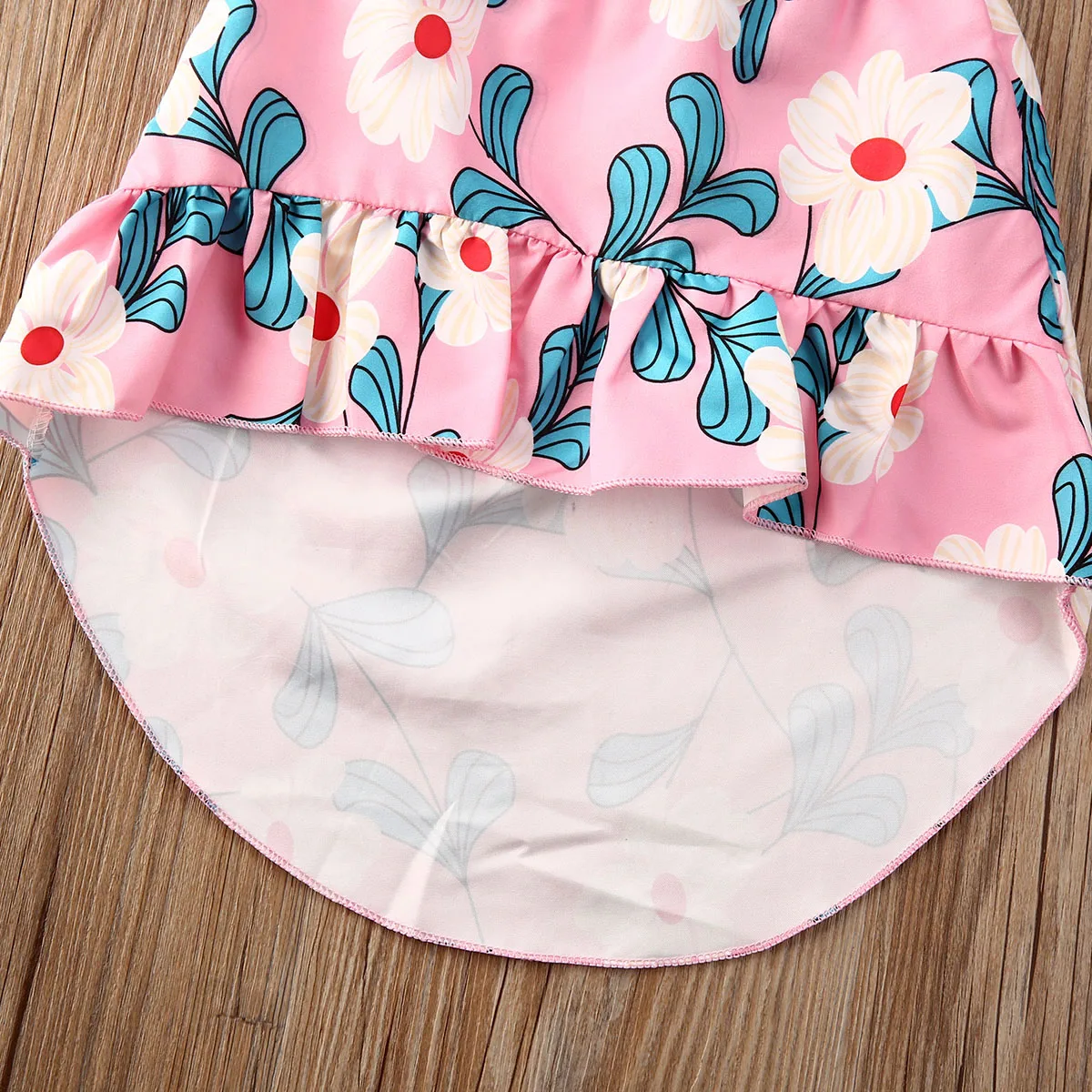 Летние комплекты одежды для маленьких девочек праздничная одежда бант с цветами