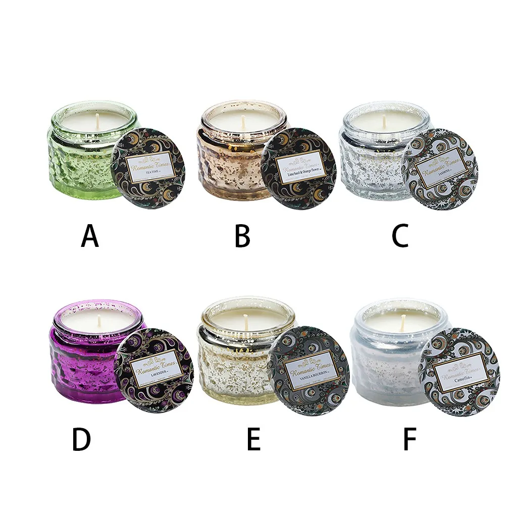 Успокаивающий ароматическая свеча чашки романтическое время эфирное масло