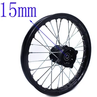 dirt bike racing 1 40 14 black inch alloy front wheel rim with 32 holes fit 60100 14 tyre pit pro trail bigfoot dirt bike