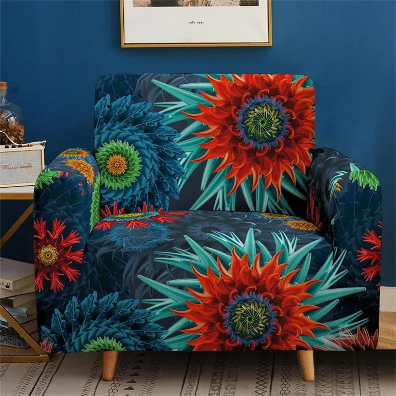 

Bohemian All Inclusive Couch Covers For Sofas Dustproof Elasticity for All Seasons Cover Sofa Hot Sale Printing Sofa Cover