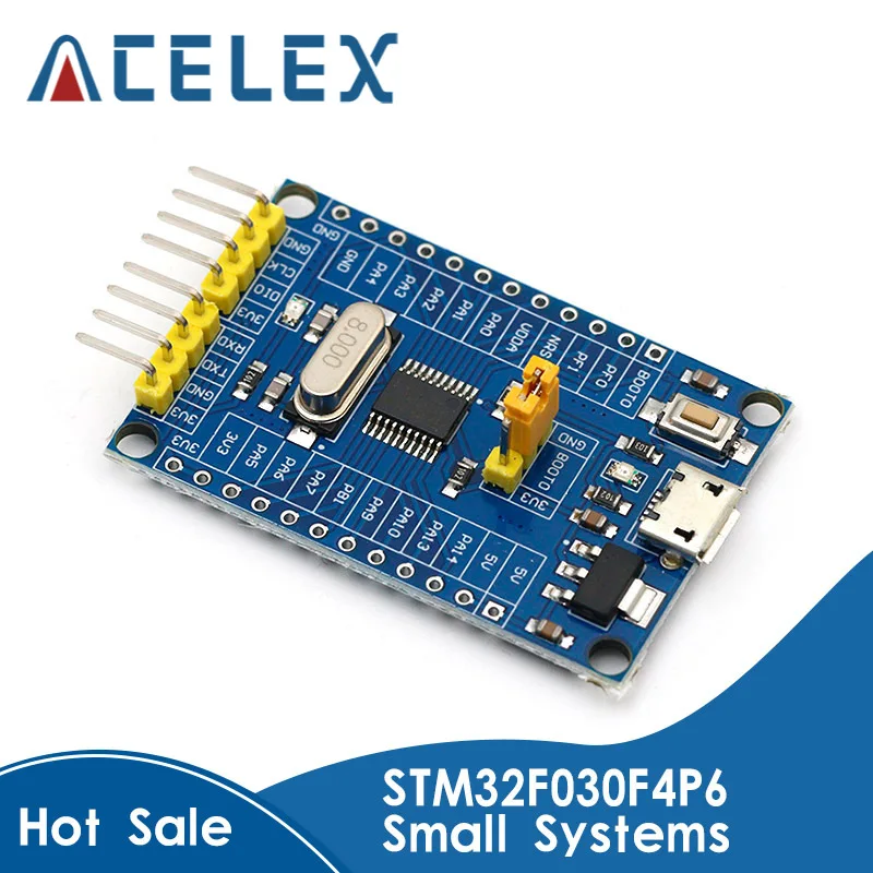 Малый системный блок STM32F030F4P6 48 МГц s разветвительная плата стандартная 32-битная