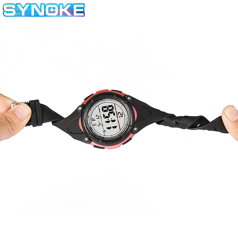 

PANARS Digital Watch For Kids Water Resistant Anti-Shock Men Sports Watches Thin Digital Wristwatch Male Xfcs Electronic Clock