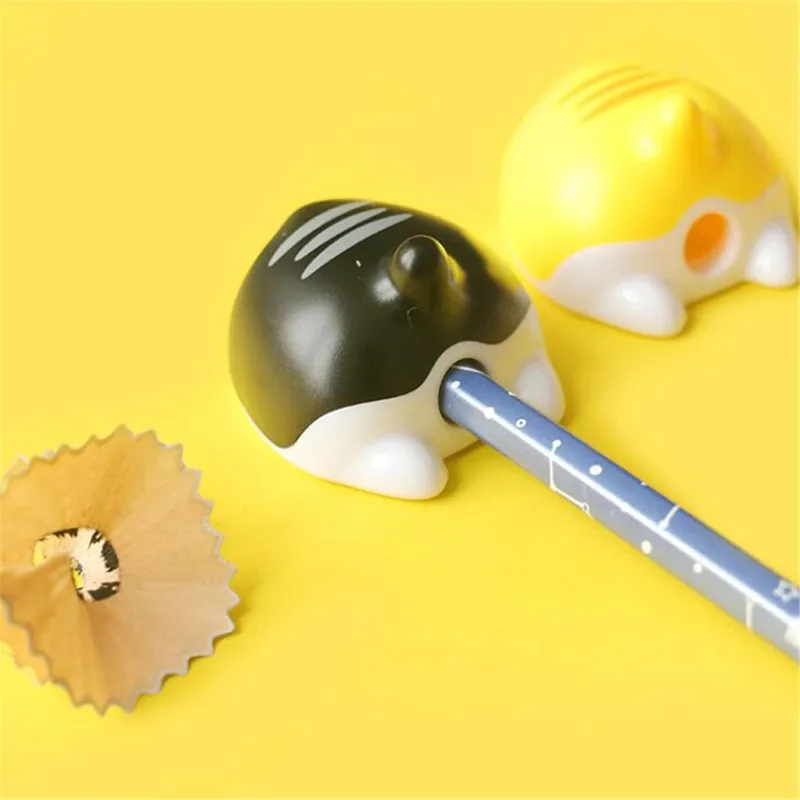 Точилки для карандашей в форме кошачьей лапы милые канцелярских принадлежностей