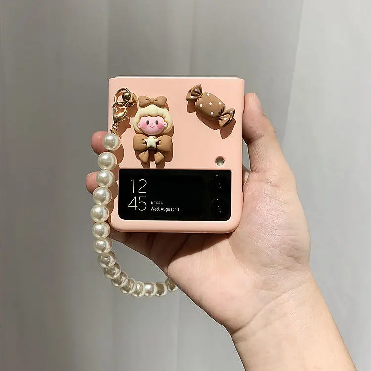 

For SAM Galaxy Z Flip 3 Case For Galaxy Z Flip3 5G Case F7110 Case With lanyard