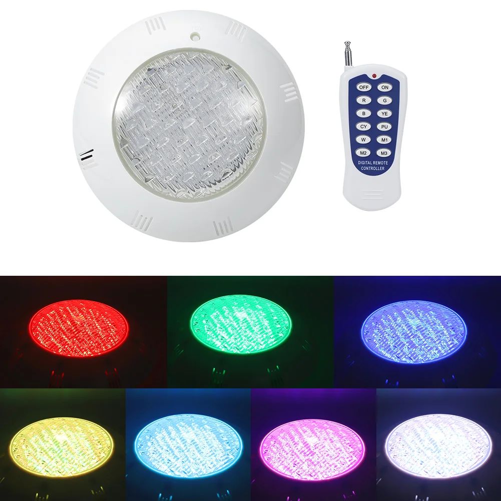 15 Вт AC12V светодиодный подводный светильник IP68 Водонепроницаемый RGB плавательный