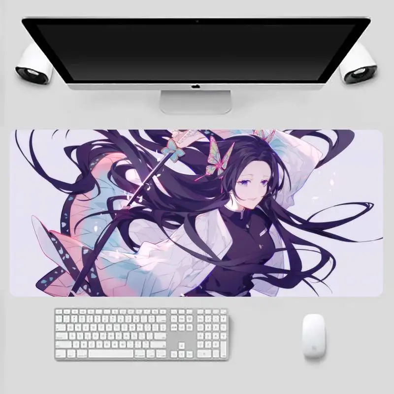 

Demon Slayer anime Customized MousePads Anime Mouse Mat Game Office Work Mouse Mat pad X XL Non-slip Laptop Cushion mouse pad